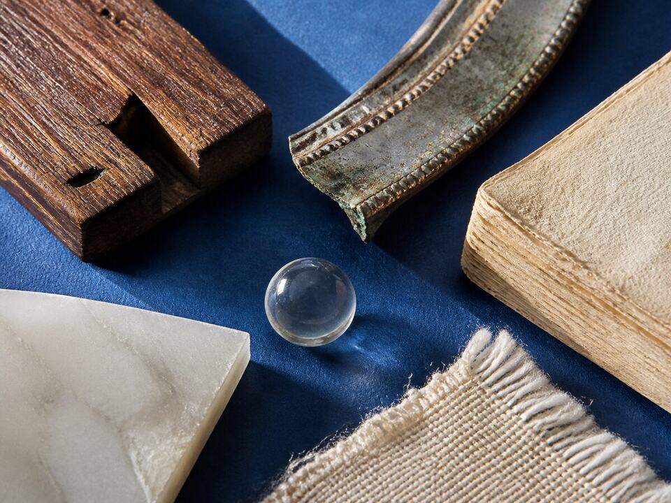 Identify materials in religious objects: a field-note object study