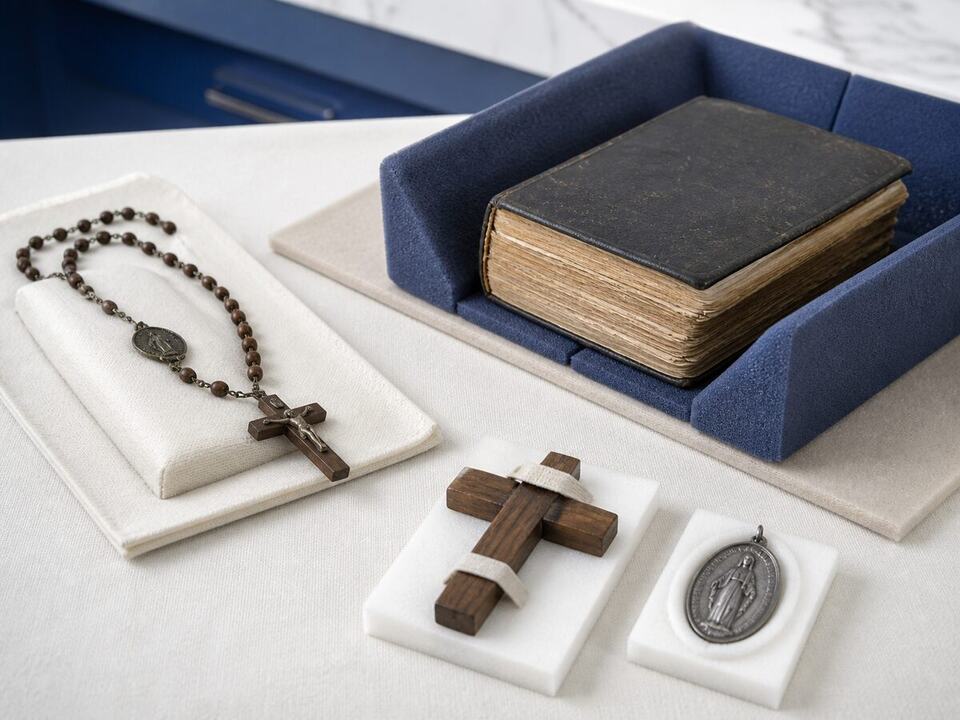 How to care for religious objects: a related devotional object